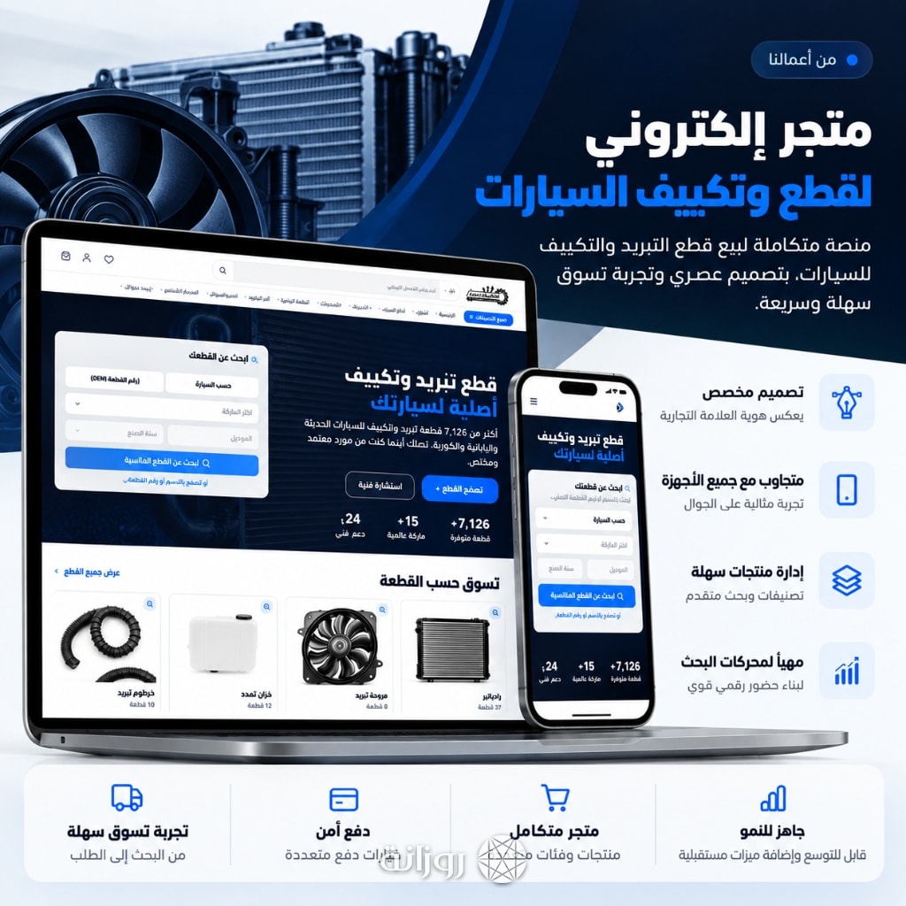 Cold Peak Auto — Spare Parts E-Commerce