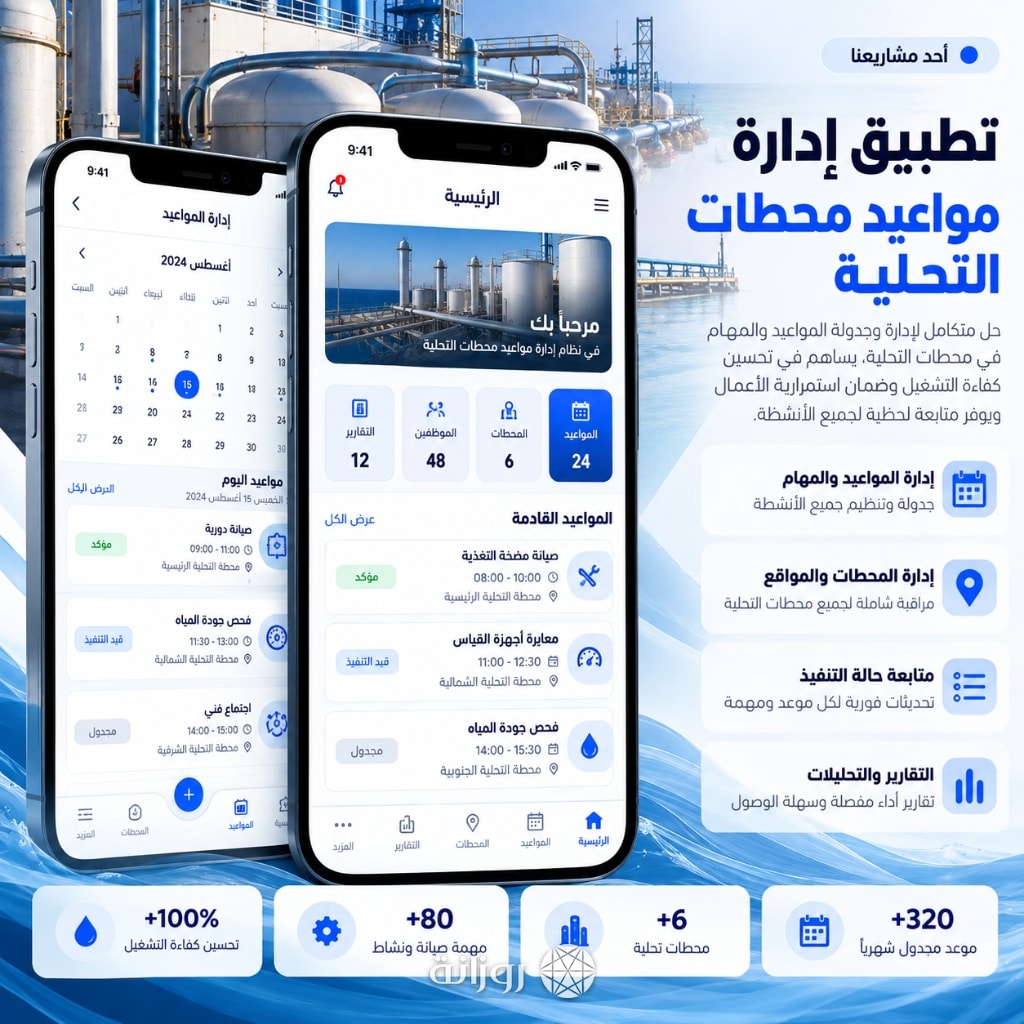 Desalination Plants Scheduling App