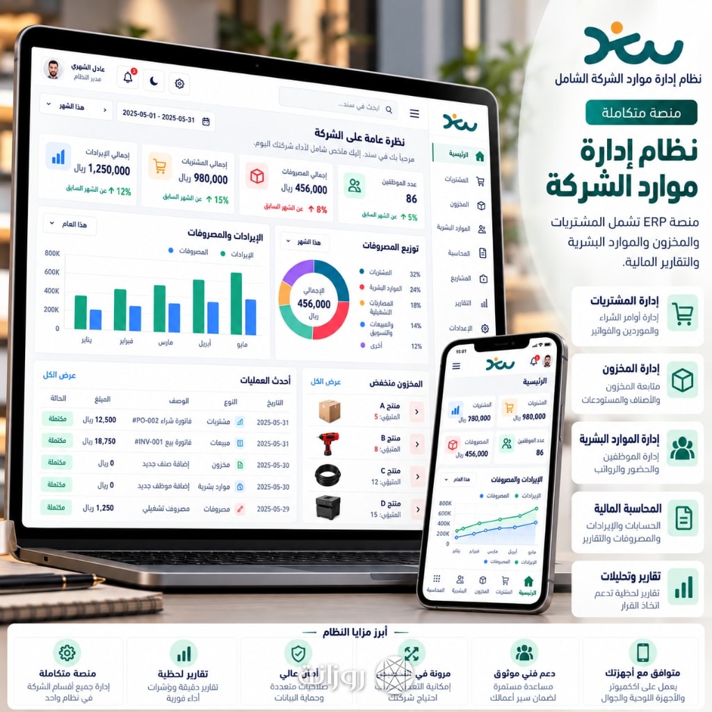 Sanad: Enterprise Resource Management